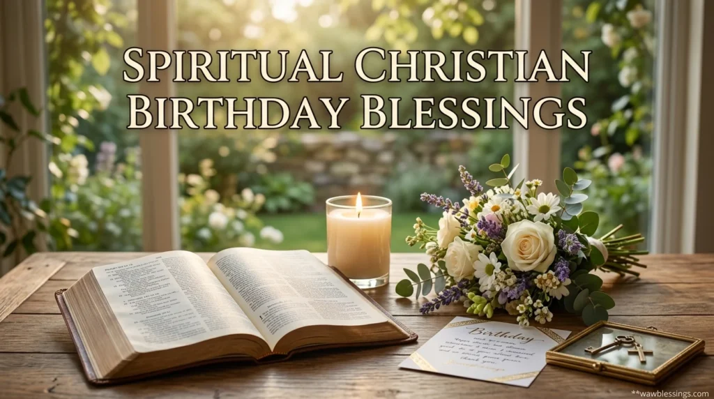 Spiritual Christian Birthday Blessings