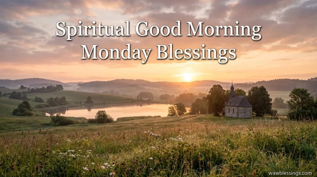 Spiritual Good Morning Monday Blessings