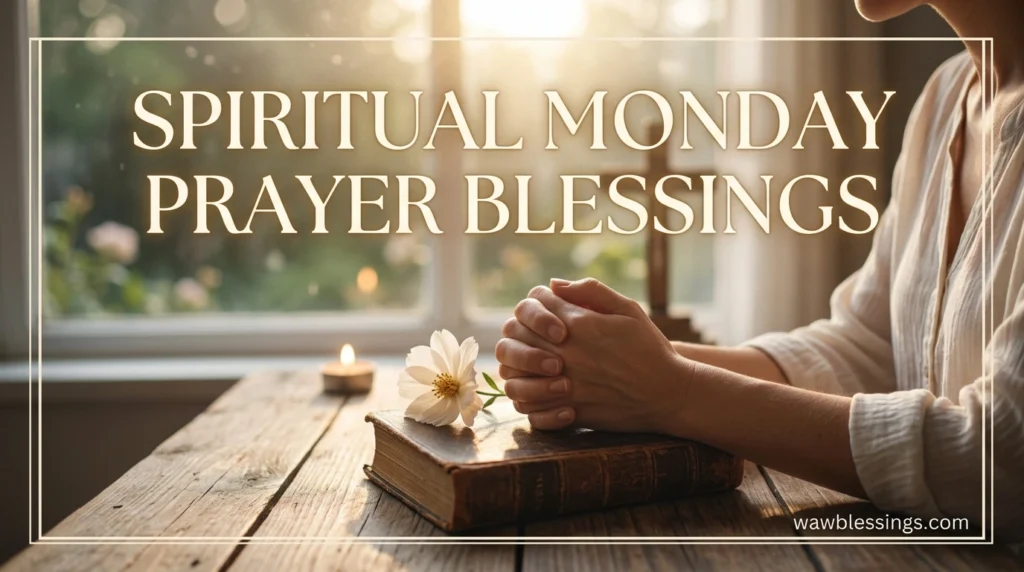 Spiritual Monday Prayer Blessings