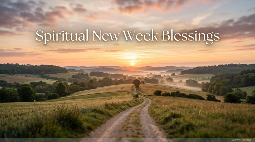 Spiritual New Week Blessings