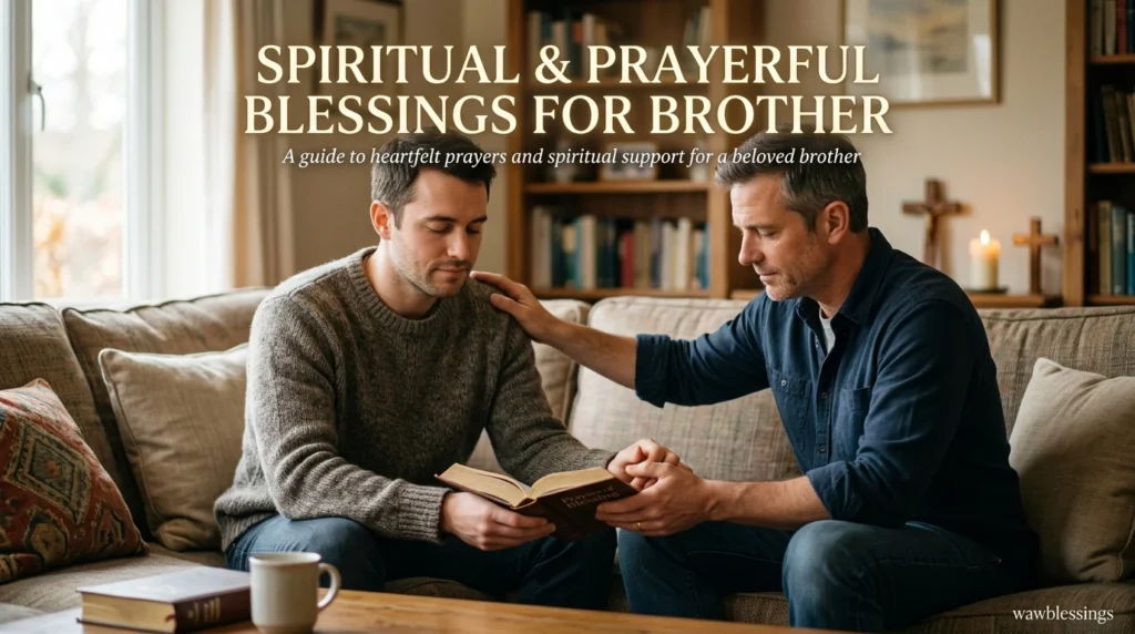 Spiritual & Prayerful Blessings for Brother