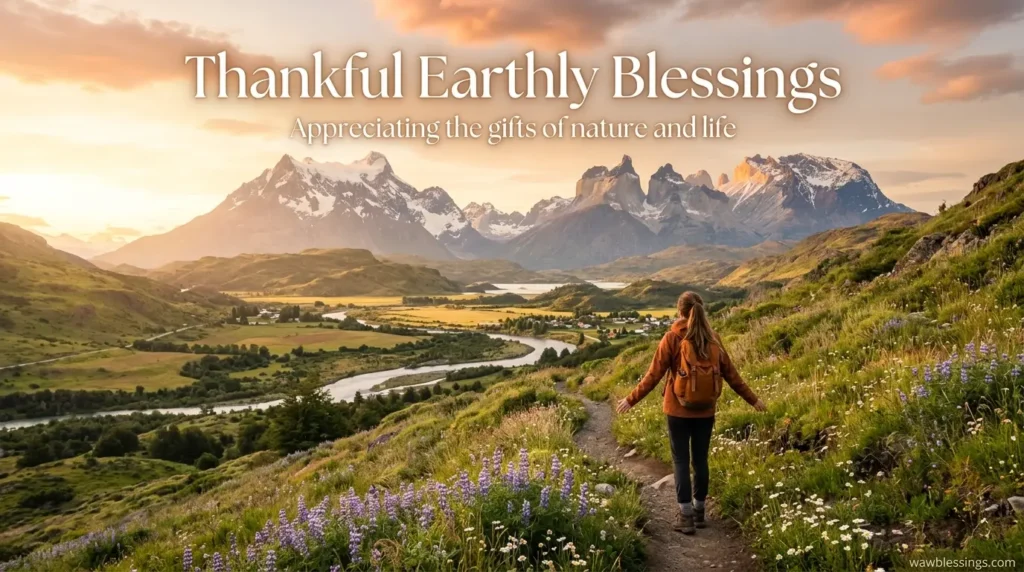 Thankful Earthly Blessings