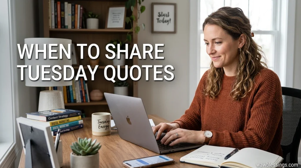 When to Share Tuesday Quotes