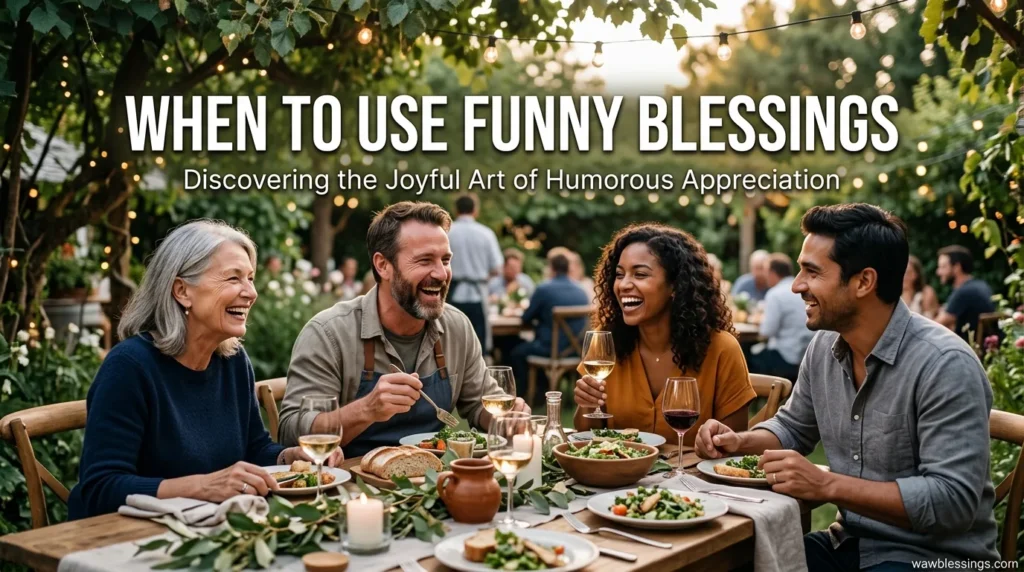 When to Use Funny Blessings