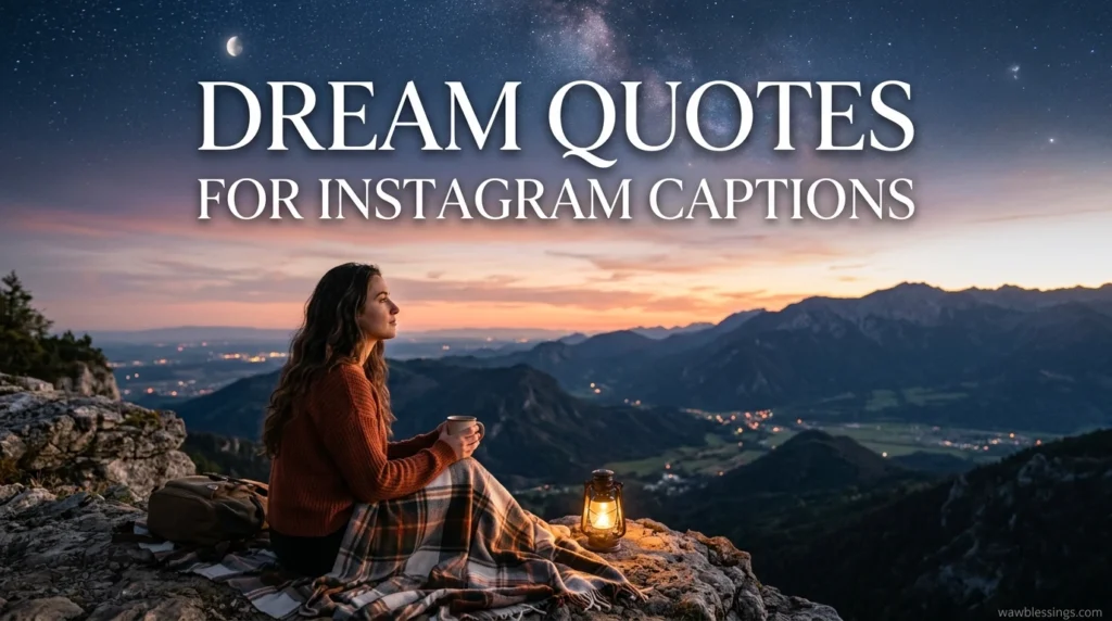 Dream Quotes for Instagram Captions
