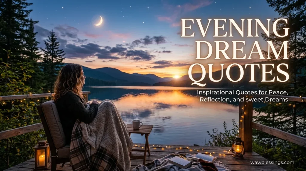 Evening Dream Quotes