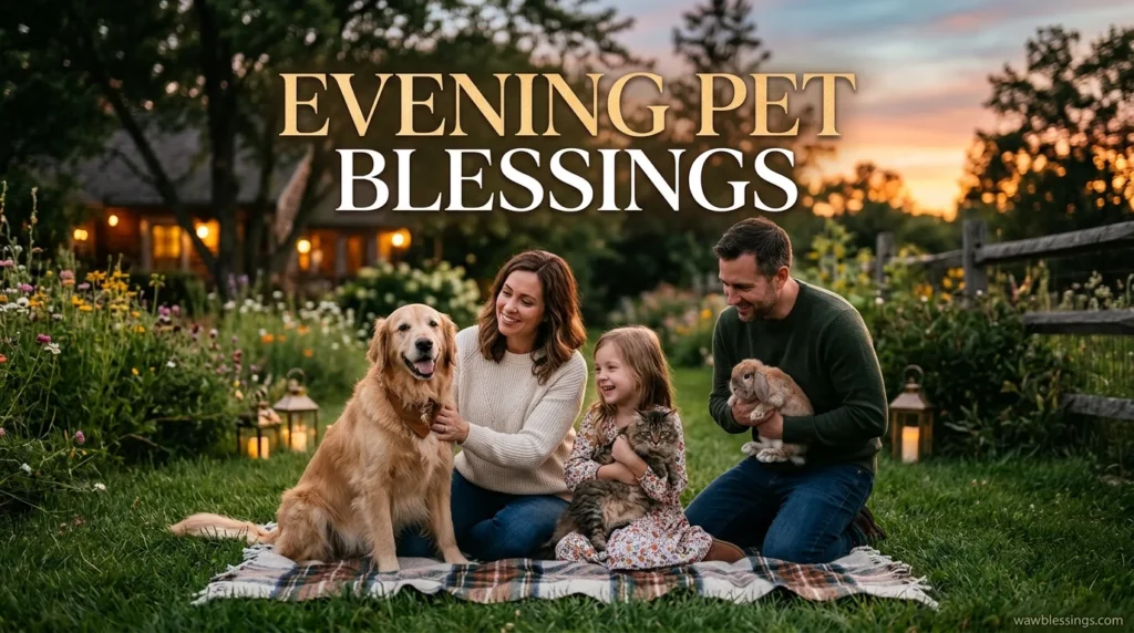 Evening Pet Blessings