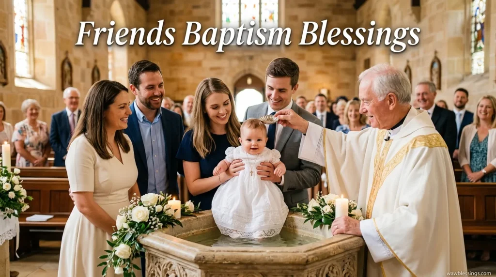 Friends Baptism Blessings