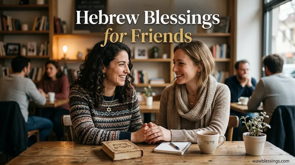 Hebrew Blessings for Friends