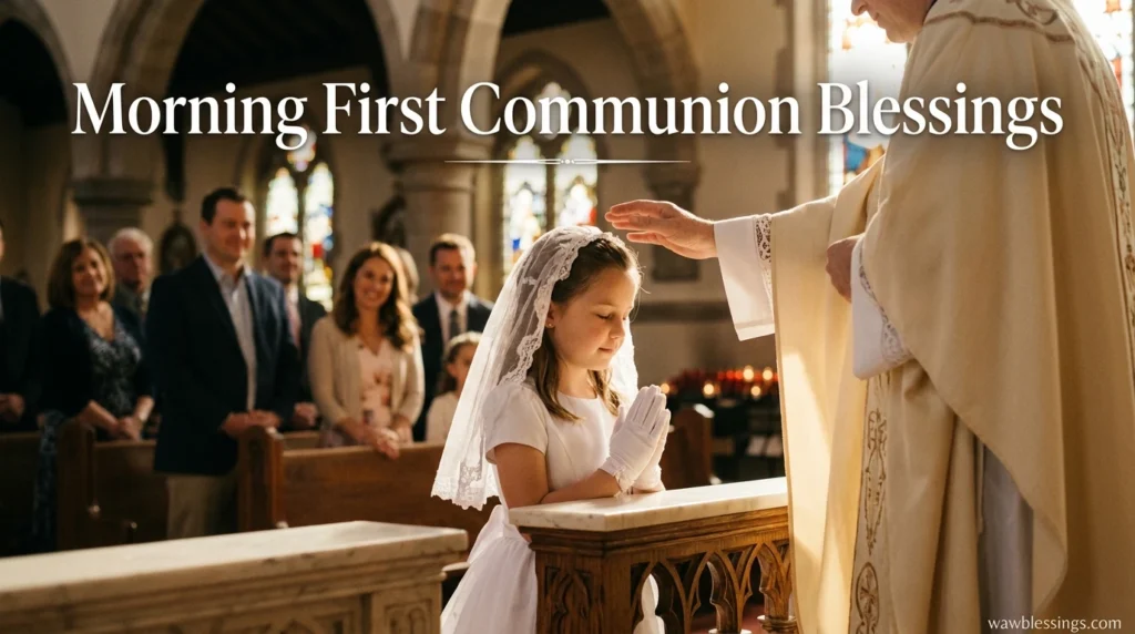 Morning First Communion Blessings