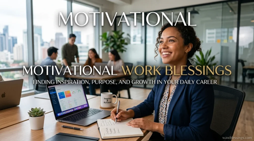 Motivational Work Blessings