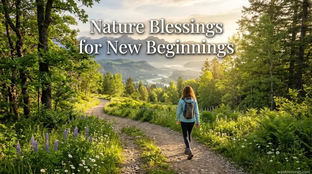 Nature Blessings for New Beginnings