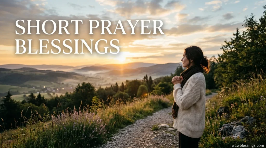 Short Prayer Blessings