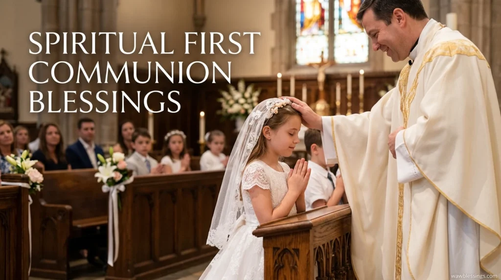 Spiritual First Communion Blessings