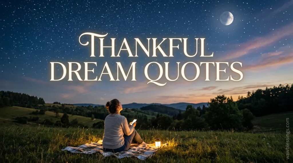 Thankful Dream Quotes