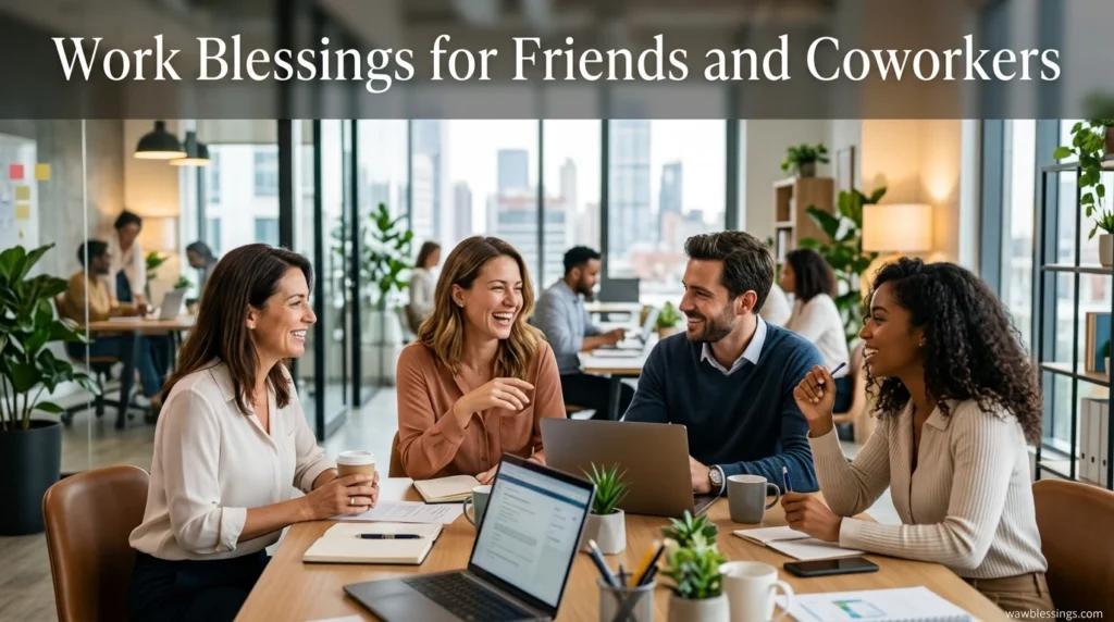Work Blessings for Friends and Coworkers
