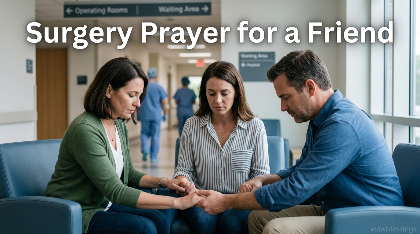 Surgery Prayer for a Friend