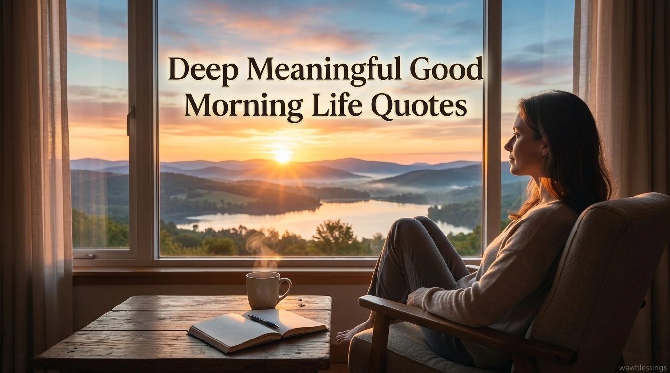 Deep Meaningful Good Morning Life Quotes