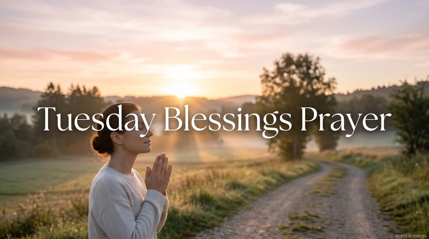 Tuesday Blessings Prayer