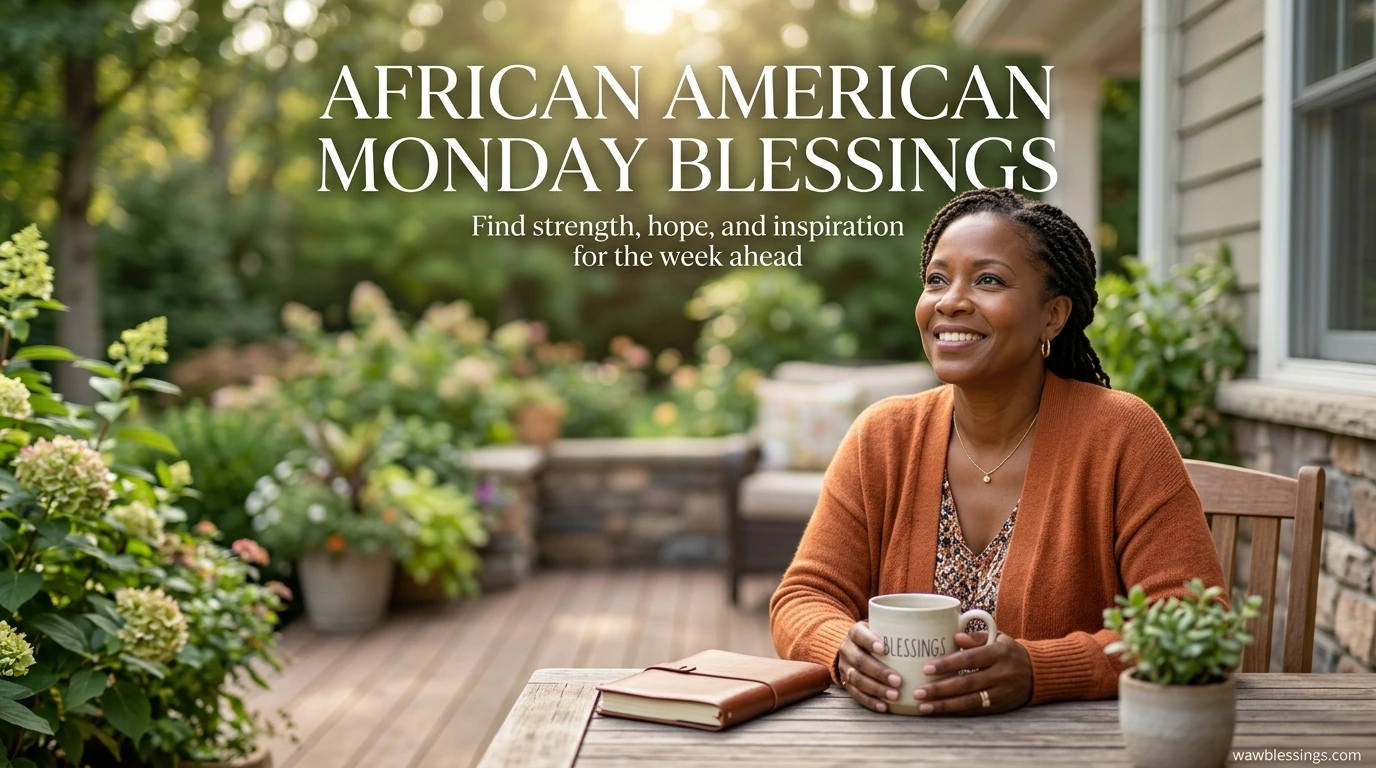 African American Monday Blessings