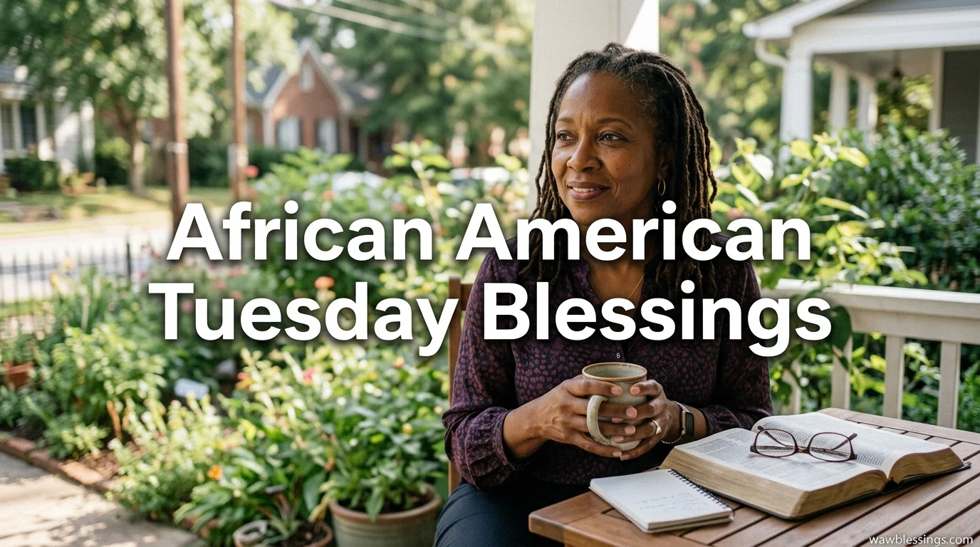 African American Tuesday Blessings