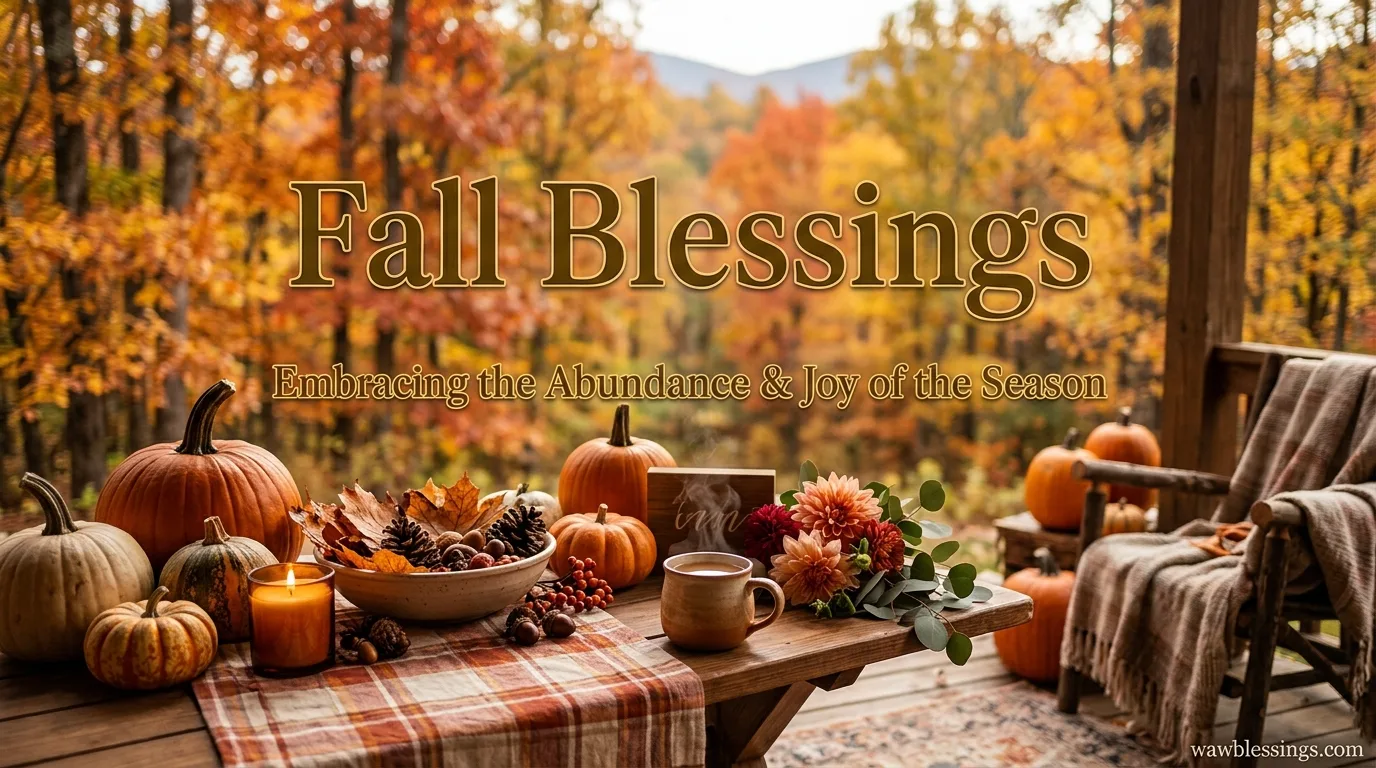 Fall Blessings
