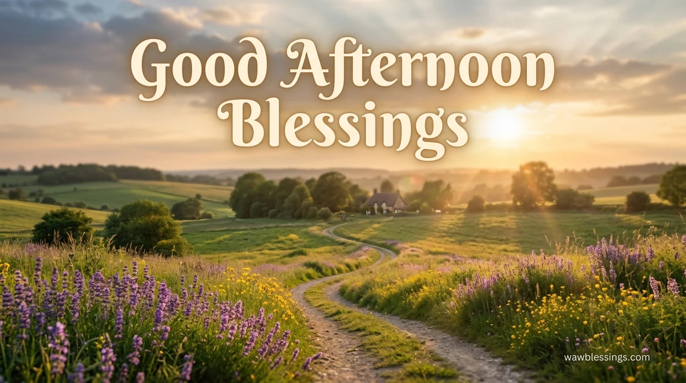 Good Afternoon Blessings