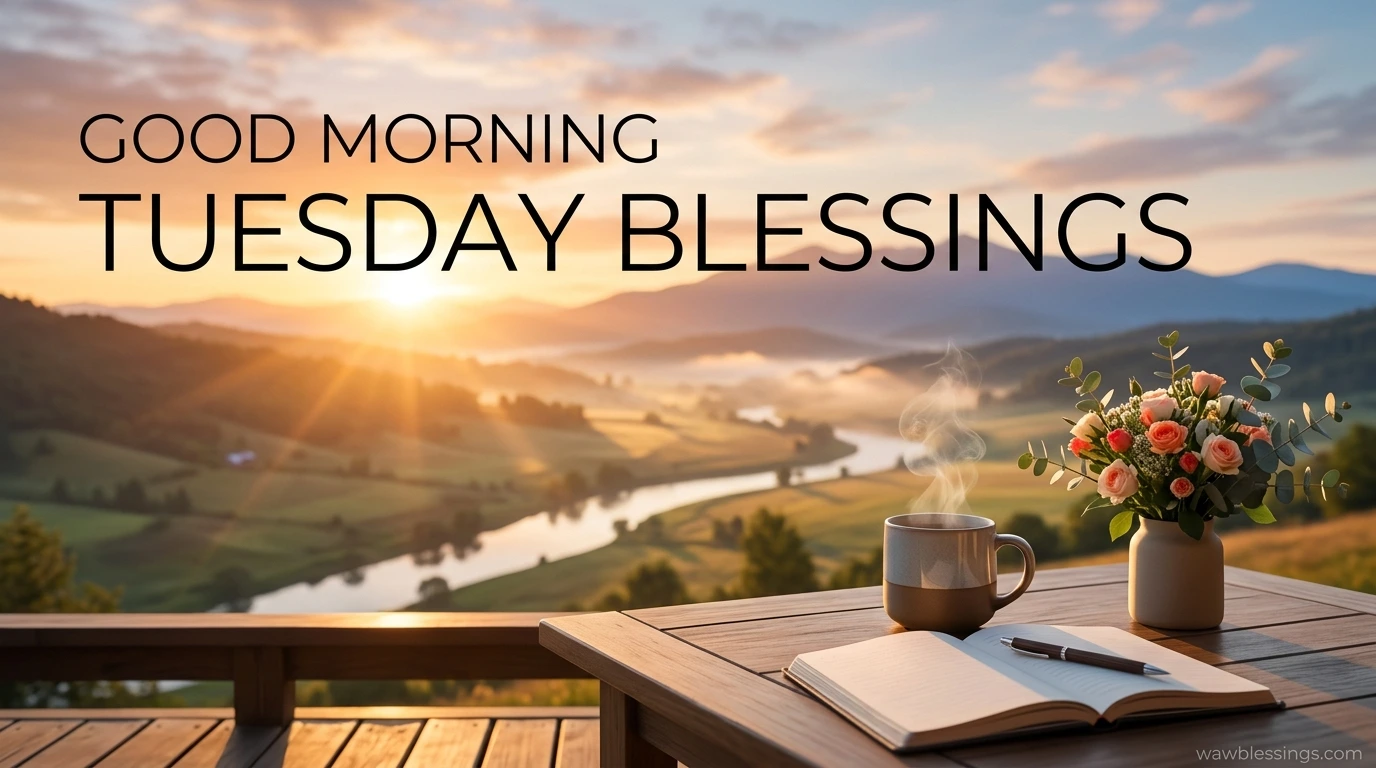 Good Morning Tuesday Blessings