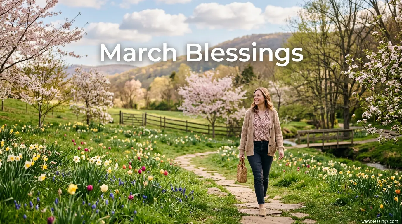 March Blessings