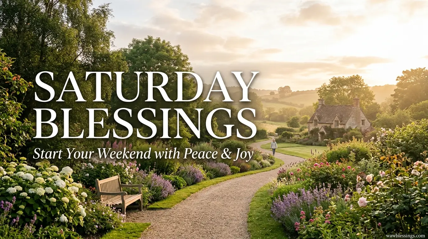 Saturday Blessings