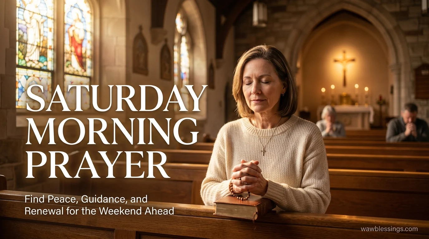 Saturday Morning Prayer