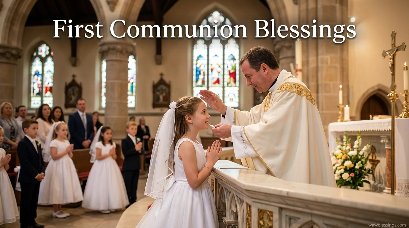 First Communion Blessings